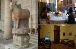Rashtrapati Bhavan, Amitav Ghosh, Amitav Ghosh in Rashtrapati Bhavan
