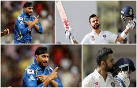 Virat Kohli, Harbhajan Singh, West Indies, India vs West Indies, IND vs WI, Virat Kohli Double Century, Kohli in West Indies, BCCI, Kohli Batting, Indian Cricket team, Team India, Cricket, Sports, Sports News, Jansatta