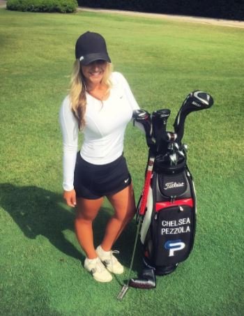 Chelsea Pezzola, golfer, model