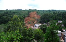 China, China Construction Site, China landslide, China landslide News