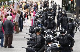 Cleveland, Republican Convention, Protesters vs Police, Cleveland Protest, Republican Protest
