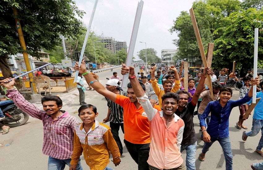 Una Dalit Attack, Gujarat Una, Gujarat Una News, Gujara News, Dalit Protest Una, Gujarat Dalit News, Somnath Giri