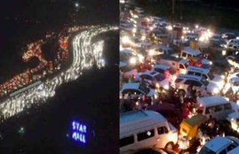 Delhi Gurgaon Expressway, Delhi Gurgaon Expressway traffic jam