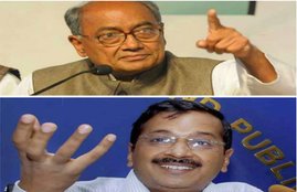 Arvind Kejriwal, Digvijaya Singh, Digvijaya Kejriwal, TalkToAK, Twitter Trolls, Digvijaya Singh Congress, Delhi Govt, Trending News, India News, Jansatta