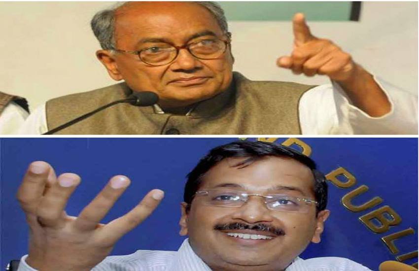 Arvind Kejriwal, Digvijaya Singh, Digvijaya Kejriwal, TalkToAK, Twitter Trolls, Digvijaya Singh Congress, Delhi Govt, Trending News, India News, Jansatta
