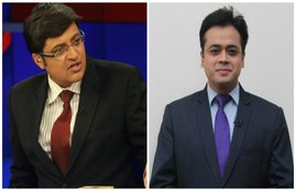 abhisar sharma, ravish kumar, burkha dutt, arnab goswami, times now, newshour, kashmir protest, burhan vani, news in hindi