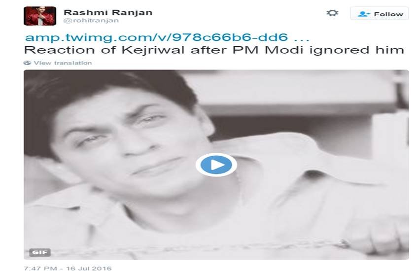 Arvind Kejriwal, Narendra Modi, Modi Kejriwal Handshake, Modi Kejriwal Together, Modi Kejriwal Meet, ModiMeetsKejriwal, handshake between Modi and Kejriwal, Delhi CM, Twitter Trolls, Arvind Kejriwal Trolled, Social Media, Trending News, Jansatta