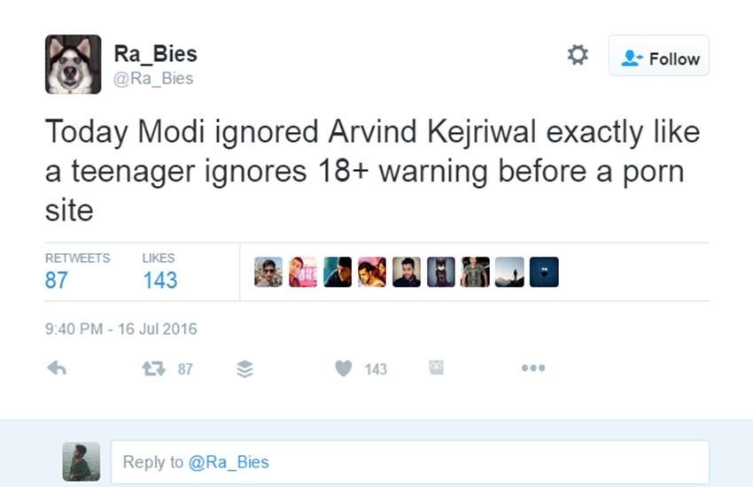 Arvind Kejriwal, Narendra Modi, Modi Kejriwal Handshake, Modi Kejriwal Together, Modi Kejriwal Meet, ModiMeetsKejriwal, handshake between Modi and Kejriwal, Delhi CM, Twitter Trolls, Arvind Kejriwal Trolled, Social Media, Trending News, Jansatta