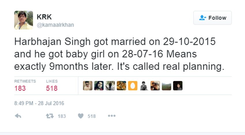 Kamal rashid khan, Kamaal khan, krk FIR, krk, krk news, krt twitter, Kamaal Khan twitter, Lisa Haydon, SunnyLeone, Bipasha Basu, kamal rashid khan twitter, krk tweets, kamal rashid khan tweets, kamal khan tweets, krk fir, kamal khan fir, Obscene tweets, parineeti chopra, krk shamless tweets, krk actresses tweets, krk FIR News, Bollywood News, Entertainment News