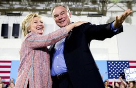 Hillary Clinton, Tim Kaine, Vice President, US President Polls, Hillary Clinton news, Hillary Clinton latest news