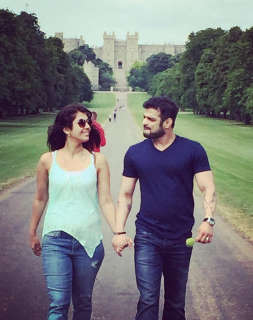 Karan Patel, Ankita Bhargava, Yeh Hai Mohabbatein, Karan Patel Ankita Bhargava honeymoon, Karan Ankita photo, Karan Ankita honeymoon, Karan Ankita honeymoon photos, Karan Ankita honeymoon pics, TV news, television news, jansatta
