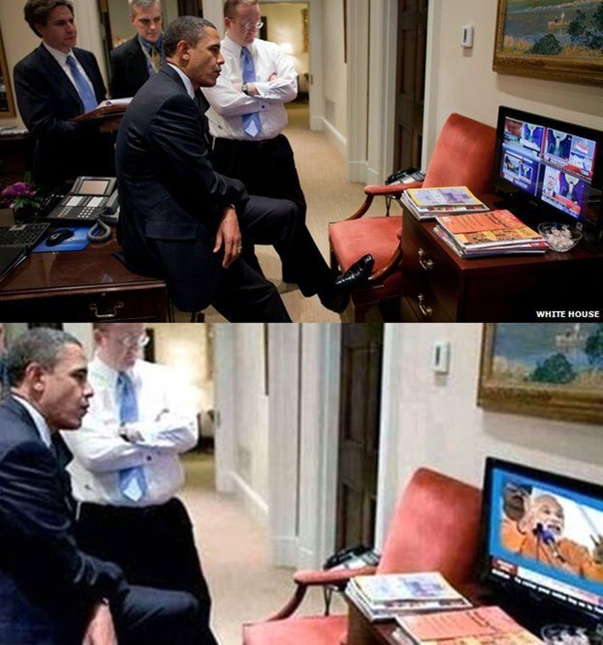 Narendra Modi, Narendra modi pics, PM Modi, PM Modi pics, modi photoshop, modi photoshopped pic, modi photoshopped images, Narendra Modi sweeping photos, Narendra Modi social media photos, Modi viral photos, Modi viral pics, modi photoshop facebook, modi facebook photos, Photoshopped BJP, photoshop, PM Modi Photoshopped pictures, PM Modi Photoshopped pics