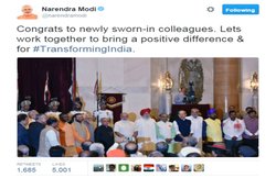 मोदी ने नए मंत्रियों को दी बधाई, लोगों ने पूछा- भाजपा के राज में महंगाई क्‍याें बढ़ती है?