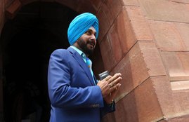 Navjot Singh Sidhu, Navjot Singh BJP, Sidhu MP, Sidhu Rajya Sabha, Rajya Sabha, Punjab Elections, Aam Aadmi Party, Punjab Polls 2017, Hindi News, Jansatta