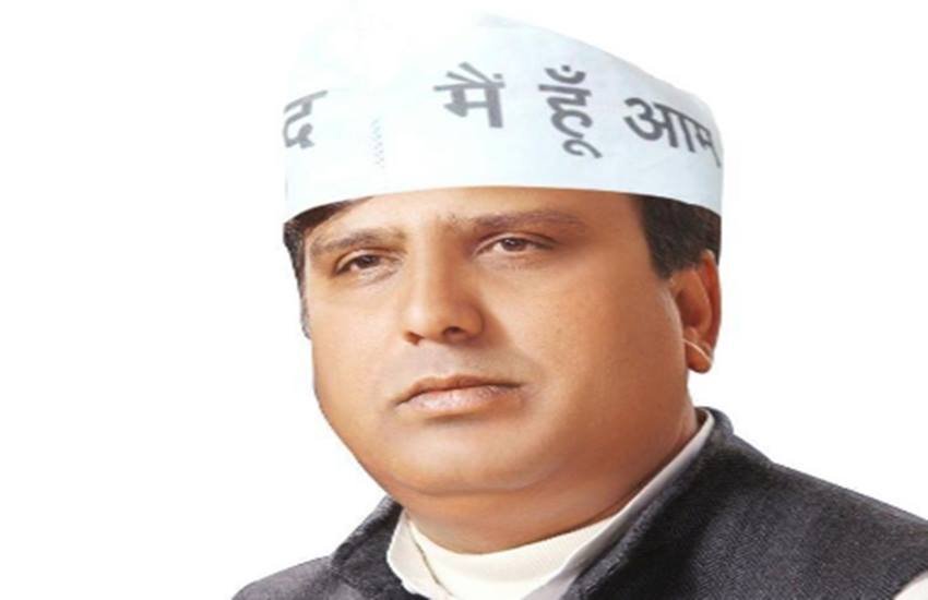 Sharad Chauhan, aap, aap party