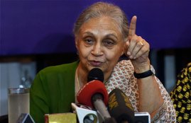 Sheila Dixit, Raj Babbar, Uttar Pradesh Elections, Uttar Pradesh Elections 2017, UP Elections 2017, UP Polls, Congress Lucknow, India news, Jansatta