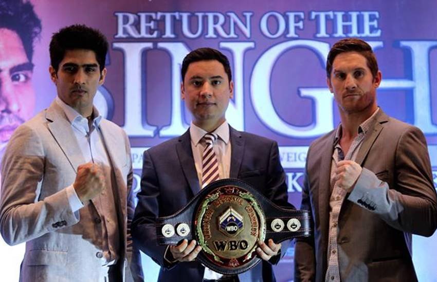 Vijender Singh, Vijender Singh News, Kerry Hope, WBO Title Bout, Boxer Vijender Singh, Vijender Singh vs Kerry Hope
