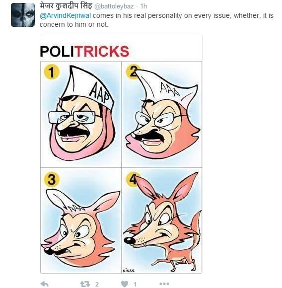 Arvind Kejriwal, cartoon, pm modi