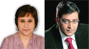 arnab vs barkha, social media, burkha dutt, arnab goswami, times now, newshour, kashmir protest, news in hindi