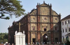 Old Goa, Old Goa Church, Goa Church premises, Basilica of Bom Jesus, Bom Jesus Basilica