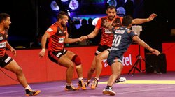 score, Pro Kabaddi season 4 U Mumba vs Bengaluru Bulls: बुल्स ने दी मुम्बा को मात