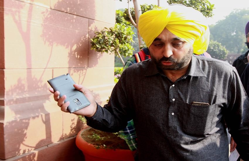 bhagwant mann, AAP, AAP MP bhagwant mann, PM narendra modi, parliament, lok sabha, mann video, BJP
