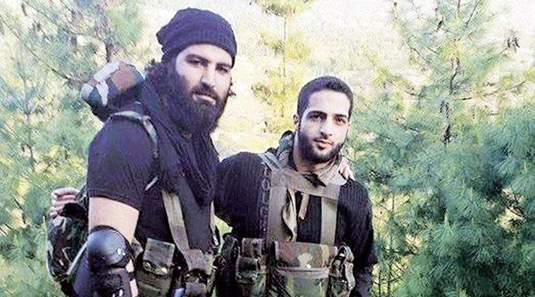 Burhan Muzaffar Wani, Hizbul Mujahideen commander Burhan, hizbul commander death, j&K hizbul news, Hizbul Burhan, Burhan dead, Burhan killed, Burhan wani J&K, Burhan wani death, burhan wani encounter, J&K news, Kashmir news, India news
