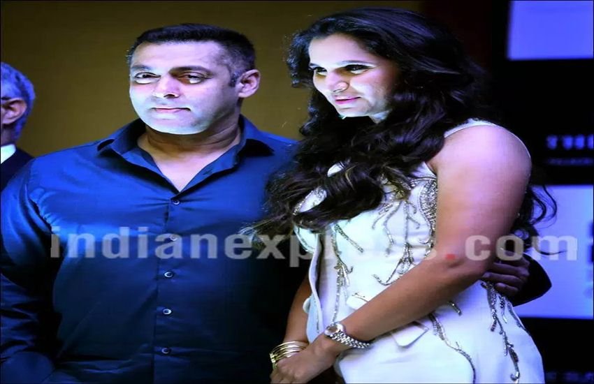 सानिया की बुक लॉन्चिग में अंधेरी पहुंचे सलमान सानिया की बुक लॉन्चिग में अंधेरी पहुंचे सलमान