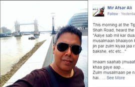Mir Afsal Ali, Mir Afsal Ali Viral post, Mir Afsal Ali Facebook,