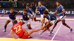 Pro Kabaddi League (PKL) : जयपुर पिंक पैंथर्स की दिल्ली दबंग पर बड़ी जीत