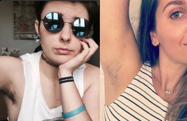 twitter, facebook, trend on twitter, trending on twitter, twitter Trend, women body hair, women body hairs, women body hair Photos, French women,