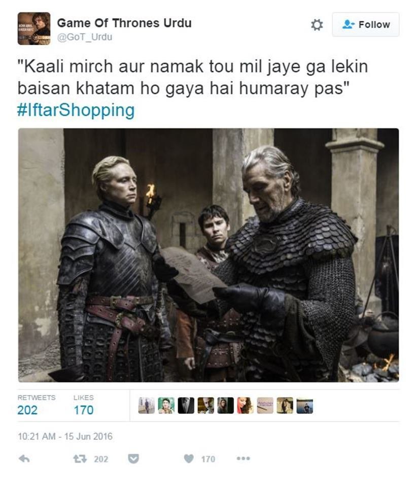 (Source: Twitter/ Game of Thrones Urdu)