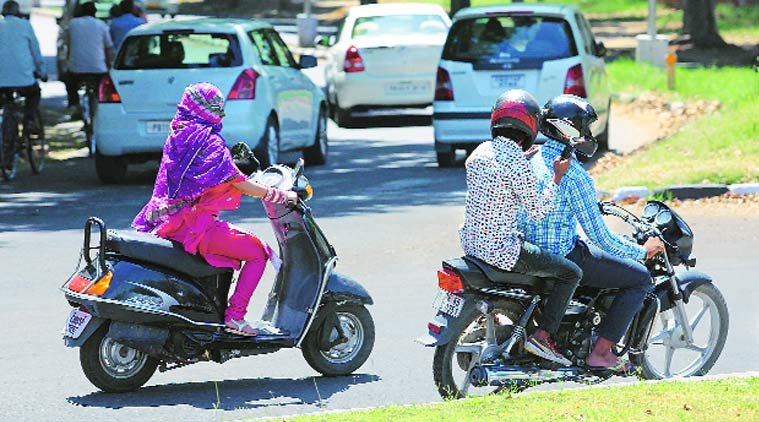 new experiment, traffic police, pay fine, buy new helmet, spot