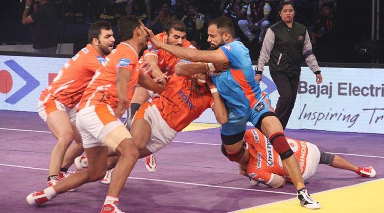 Live Pro Kabaddi season 4 Live score, Telugu Titans vs Puneri Paltan: 