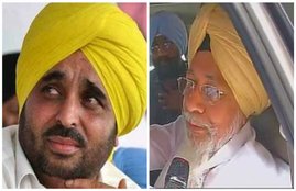 Suspended AAP MP, AAP MP, AAP MP Harinder Khalsa, Harinder Khalsa, Bhagwant Mann, smells of alcohol, bhagwant mann video, latest news in Hindi