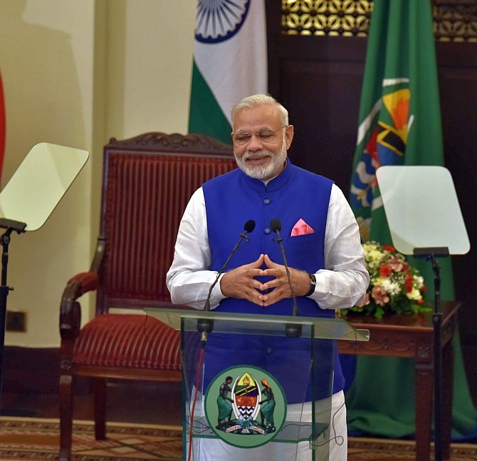 narendra modi, modi Africa tour, modi in Tanzania, modi in Nairobi. modi in South Africa