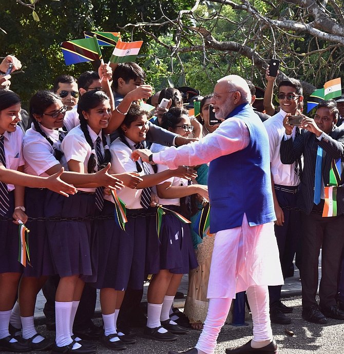 narendra modi, modi Africa tour, modi in Tanzania, modi in Nairobi. modi in South Africa