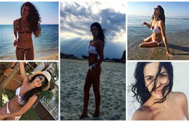Natasa Stankovic, Natasa Stankovic pics, Natasa Stankovic bikini pics, Natasa Stankovic holiday, Natasa Stankovic vacations, Natasa Stankovic bikini, Natasa Stankovic photos, Natasa Stankovic bikini photos, DJ Wale Babu, Natasa Stankovic DJ Wale Babu, Natasa Stankovic greece, Natasa Stankovic greece pics, Natasa Stankovic greece holiday pics, bigg boss, Entertainment News