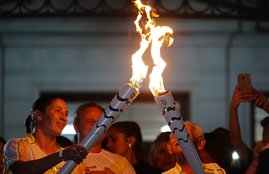 Brazil, Brazil rio olympics, rio olympics torch, rio olympics torch relay, rio olympics torch Security