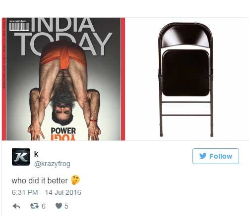 baba ramdev, india today, magazine cover, ramdev on magazine cover, ramdev photo, ramdev twitter, social media news, latest news in hindi