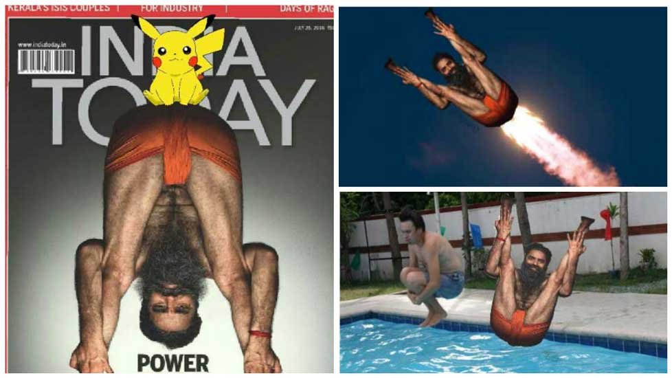 baba ramdev, india today, magazine cover, ramdev on magazine cover, ramdev photo, ramdev twitter, social media news, latest news in hindi