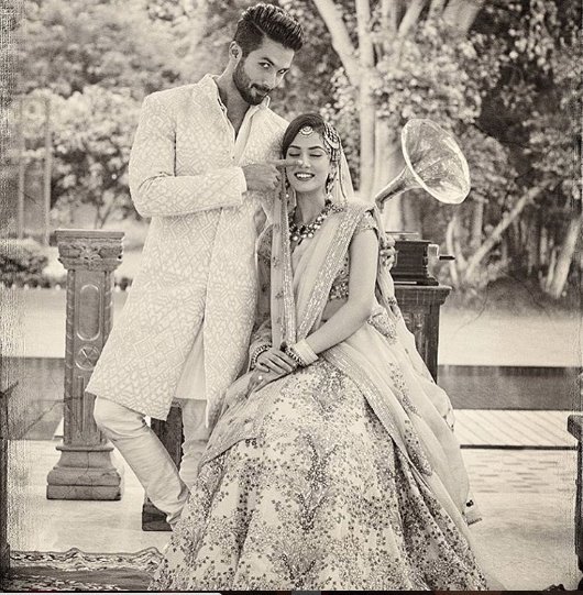 ये तस्वीर शाहिद ने इस कैप्शन के साथ शेयर की थी 'She Made This Year Worth It'