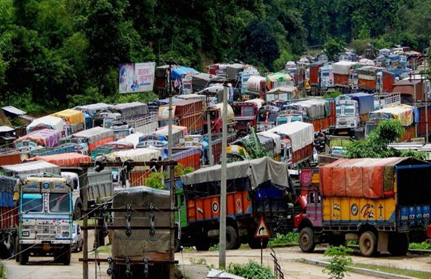 tripura, tripura road, national highway 44, tripura assam highway, tripura road connectivity, tripura road condition, fuel crisis tripura, sarbanand sonowal, nitin gadkari