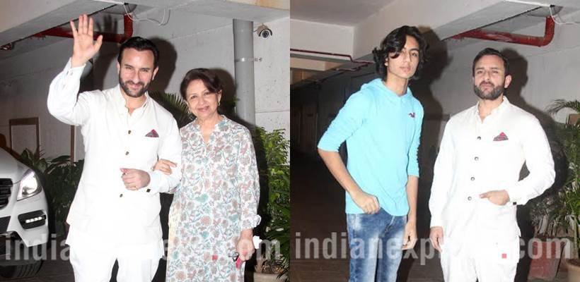 16 अगस्त को सैफ अली खान ने बड़ी ही सादे अंदाज अपना बर्थडे मनाया। इस पार्टी में केवल घर के लोग ही शामिल थे। इस मौके पर व्हाइट ड्रेस में नवाब बड़े हैंडसम लग रहे थे।