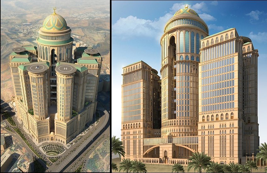 Abraj Kudai hotel, Mecca, World largest Hotel, World largest Hotel in Mecca, 10,000 rooms, 70 restaurants, Saudi Arabia, world's largest by room count