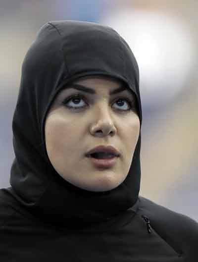2016 Rio Olympics, Kariman Abuljadayel, Kamia Yousufi, female sprinters, Saudia Arabia, Afghanistan, hijabs, 100 metres