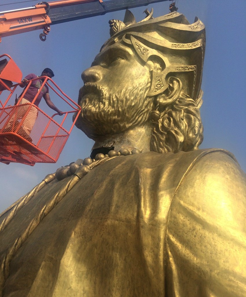 bahubali 2, baahubali, baahubali part 2, Baahubali film, Prabhas, baahubali the conclusion, Baahubali film set, baahubali art director, Baahubali 2 set, Baahubali 2 shooting update, Rana Daggubati, Tamannaah Bhatia, bahubali 2 release date, Anushka Shetty, Baahubali film set pics, Baahubali movie set, Baahubali set pics, Baahubali New Kingdom, Sabu cyril, Enetrtainment News