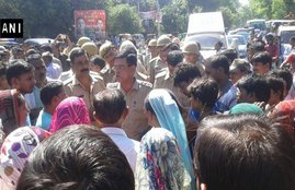 Bareilly teacher gang rape case, protest