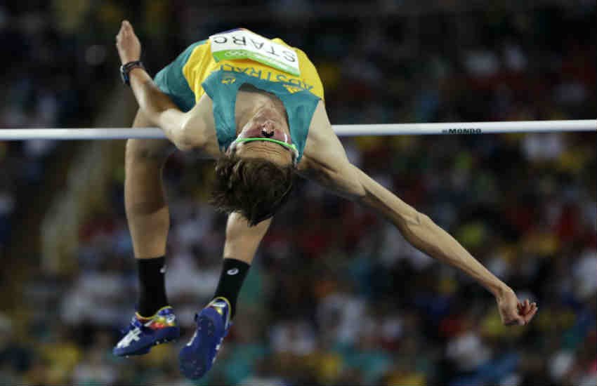 Rio Olympics 2016, Rio high jump Final, Bowler Mitchell Starc, Brandon Starc, Brandon Starc News, Brandon Starc latest News Rio Olympics 2016, Rio high jump Final, Bowler Mitchell Starc, Brandon Starc, Brandon Starc News, Brandon Starc latest News