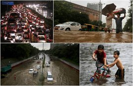 delhi rain, delhi rainfall, delhi floods, delhi traffic jam, delhi flooded, rains, gurgaon rain, noida rain, noida rains, ncr rains, floods in delhi, delhi floods, delhi traffic jam, delhi waterlogging, noida rain, rain live update, delhi rain live, traffic jam update, india news, jansatta